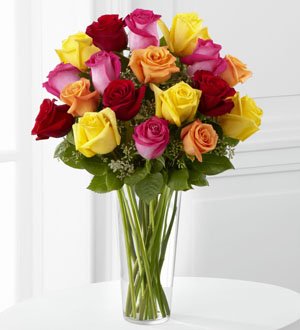 The FTD� Bright Spark� Rose Bouquet