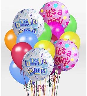 It\'s A Boy Balloon Bunch