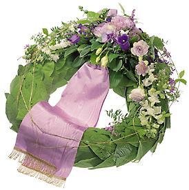 Wreath with Ribbon