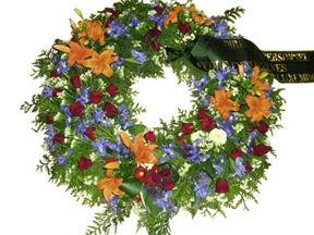 Wreath with Ribbon