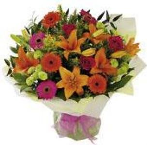 Vibrant Hand Tied