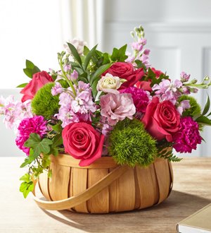 Radiance in Bloom Basket