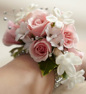 The FTD� Pure Grace� Wrist Corsage