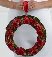 The FTD� Our Special Vows� Bridal Wreath